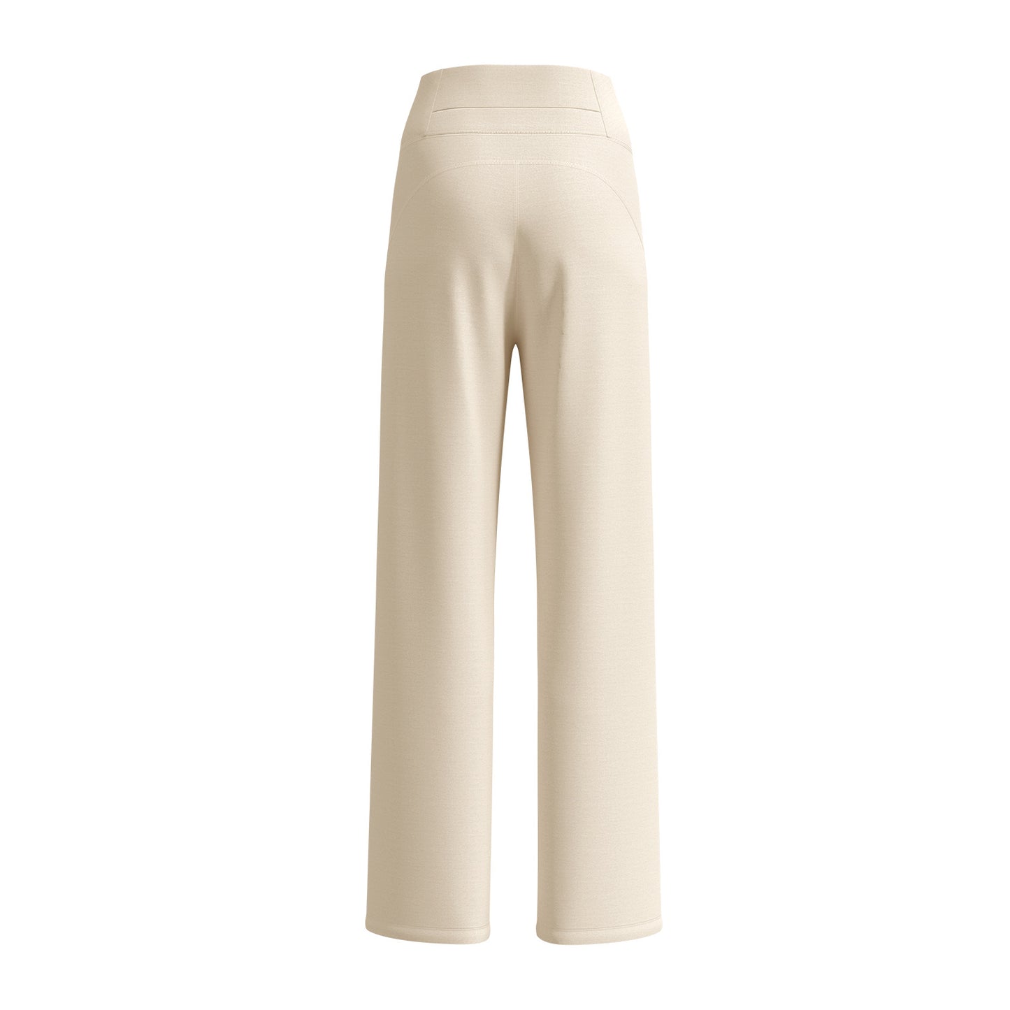 Wholesale back waist pocket yoga straight pants