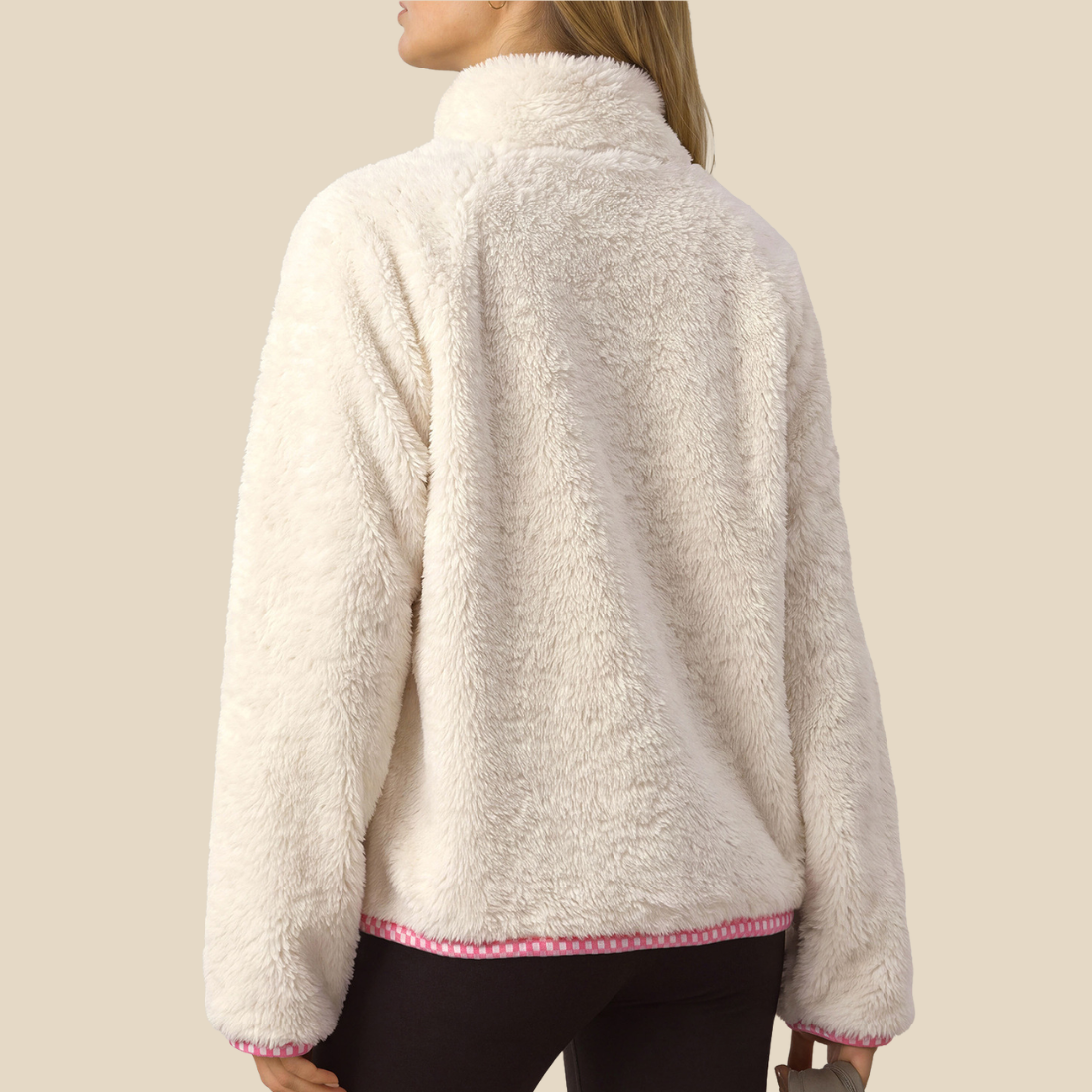 Wholesale Activewear Thick Stand-Collar Zip Pocket Outdoor Jacket