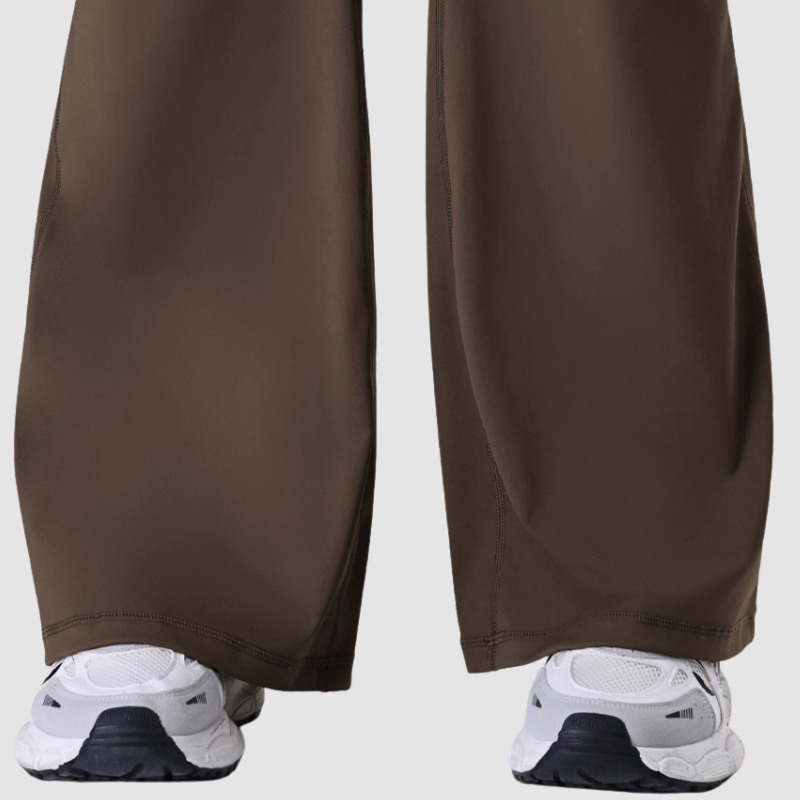 Wholesale high-waisted plus-size yoga flare pants