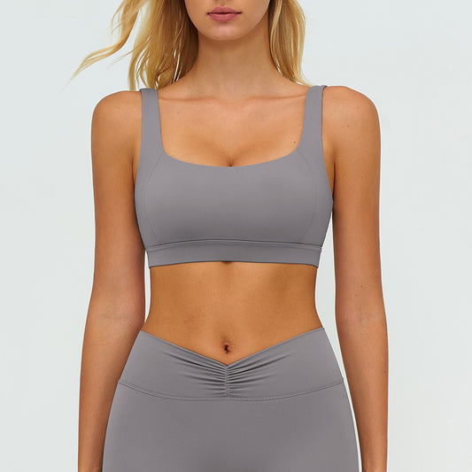 Wholesale Wide-strap supportive sports bra | Wonderxfans bulk activewear