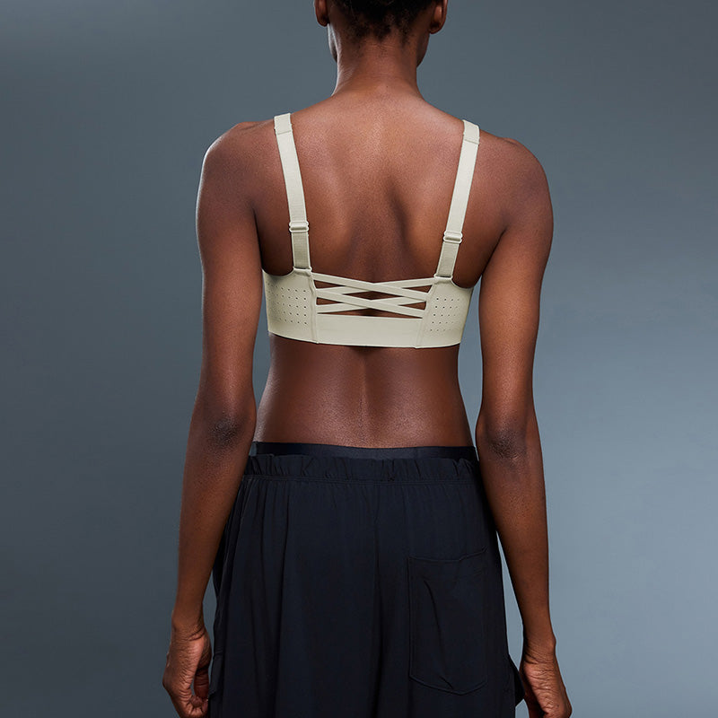 Zip-Front Sports Bra