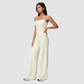 Wholesale Women's Brushed Sports vest+Loose sweatpants 2-piece set