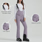 Women's Adjustable Elastic Suspender Ski Pants