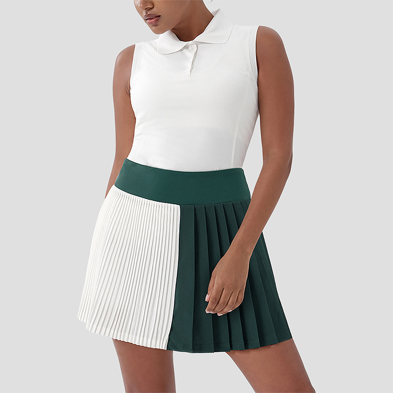 Wholesale Women's Casual Breathable Tennis Skirt Set – Stylish and breathable tennis skirt set