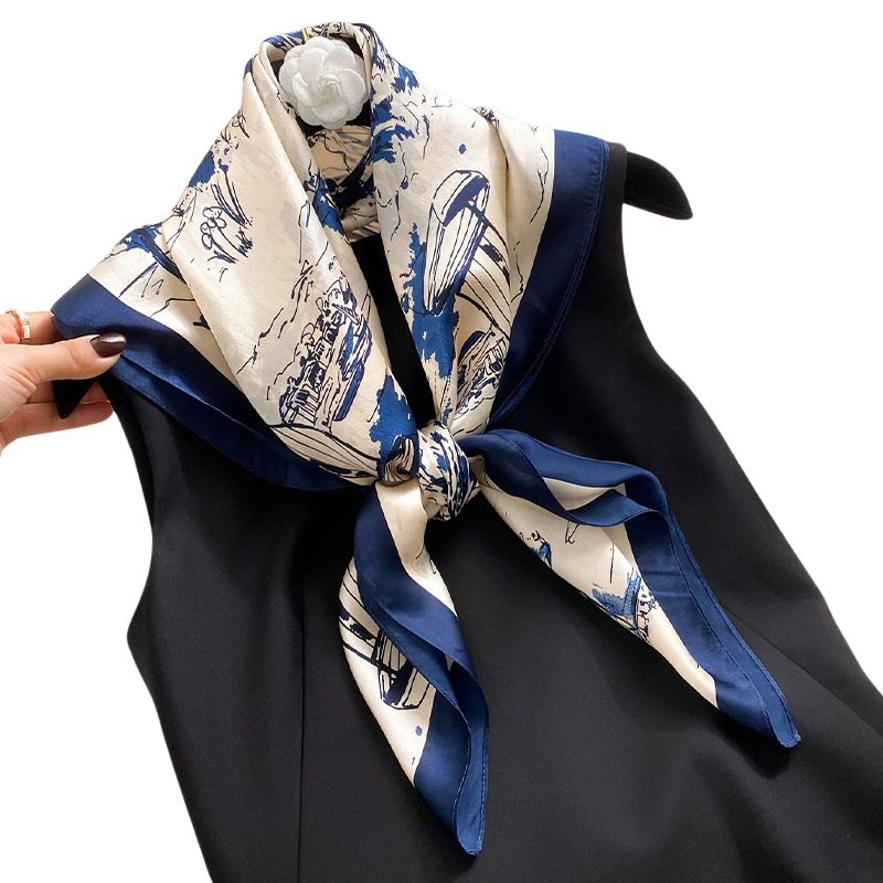 Wholesale mulberry silk square scarf | Wonderxfans bulk activewear