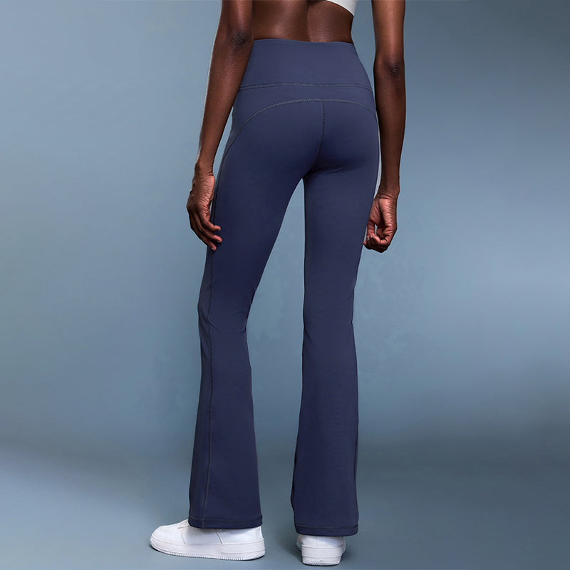 FITNESS HIGH-WAISTED FLARED LEG PANTS
