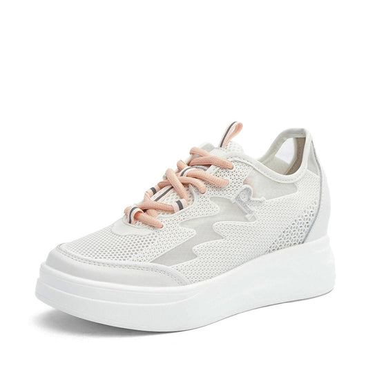 Wholesale Women's breathable height-increasing casual sneakers | Wonderxfans bulk activewear