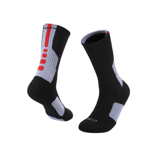 Wholesale Mid-Calf Sweat-Absorbent Basketball Socks | Wonderxfans bulk activewear