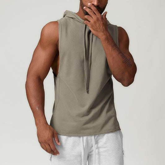 Wholesale Men's hooded sports casual fitness | Wonderxfans bulk activewear