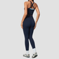 Wholesale Naked-Feel Yoga Set – Cross Back Quick-Dry Fitness Outfit