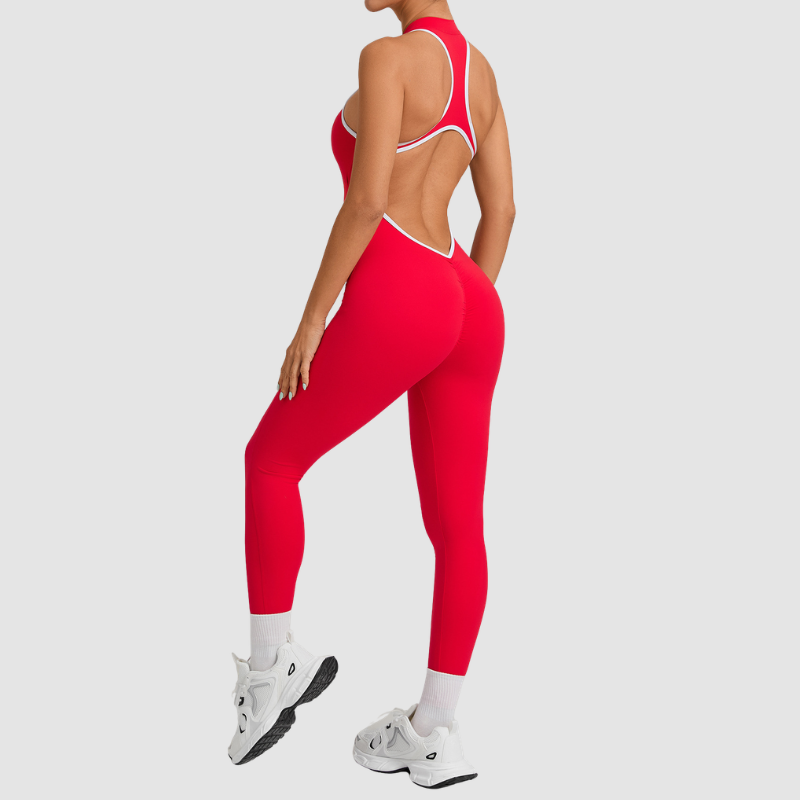 Wholesale color blocking splicing beautiful back | Wonderxfans bulk activewear