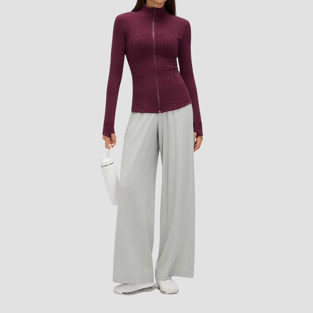 Wholesale Women's Skin-friendly and breathable Loose Straight-Leg Pants