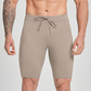 Wholesale Men's High-Waist Compression Shorts – Tummy Control Double-Layer Gym Shorts