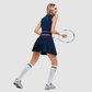 Wholesale Women's Sleeveless Tank Top & Pleated Tennis Skirt Set – 2-Piece Athletic Outfit YCF251890