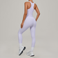 Wholesale Naked-Feel Racerback Tank & High-Waist Leggings Set – Sculpting Yoga 2-Piece
