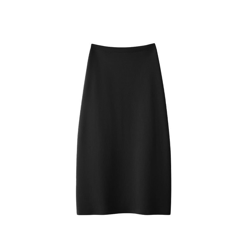 Slim and warm skirt