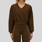 Wholesale Warm V-neck hooded sweatshirt | Wonderxfans bulk activewear
