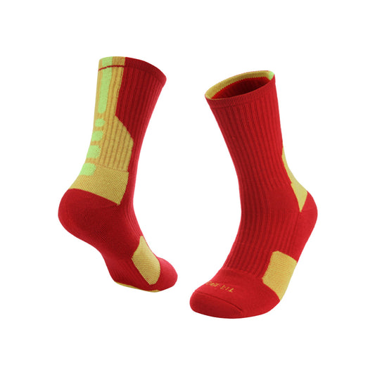 Wholesale Mid-Calf Sweat-Absorbent Basketball Socks | Wonderxfans bulk activewear