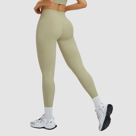 Wholesale high-waisted cross-waist leggings | Wonderxfans bulk activewear
