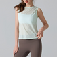 Wholesale Lightweight and Breathable Pilates Yoga Cover-up Sleeveless Sports Tank Top