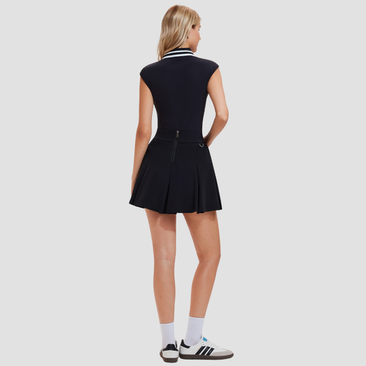 Wholesale New Sports Set for Women Sleeveless Golf POLO Shirt Outdoor Breathable Fitness Vest Tennis Set