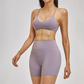 Wholesale Cross Back Tank Top+High Waist short 2-piece Set