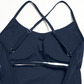 Wholesale women's one piece contrasting suspender sports jumpsuit