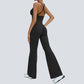 Wholesale U-neck tank top + flared pants