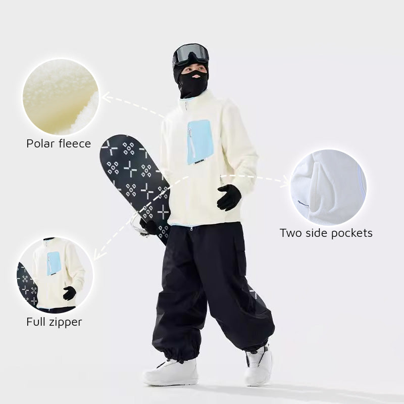 Unisex Fleece Mid-Layer Jacket