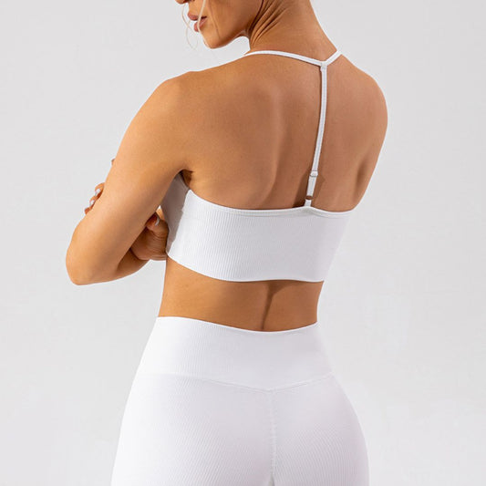 Wholesale Solid color thin suspender sports | Wonderxfans bulk activewear