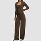 Wholesale Stand collar zipper jacket+vest+high-weighted loose | Wonderxfans bulk activewear
