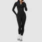 Wholesale Women's Stand-Collar Cardigan & High-Waist Leggings Yoga Set