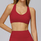 Racer-back casual sports bra