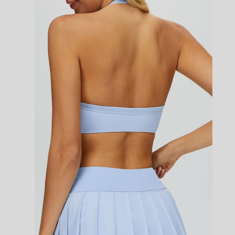 Removable padding sports bra