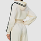 Wholesale Women's Thick hooded sports guard Zip Up Hoodie Jacket