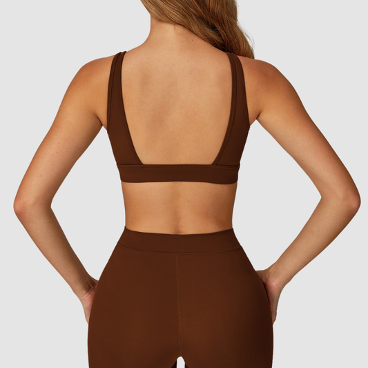 Wholesale Quick drying beautiful back sports running bra