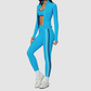 Wholesale Women's Padded Sports Bra, Long Pants & Jacket Yoga Set