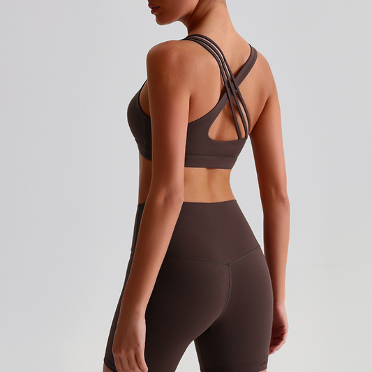 Wholesale thin cross straps YOGA bra& | Wonderxfans bulk activewear