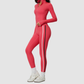 Wholesale Women's Stand-Collar Jacket & Jogger Pants Yoga Set