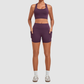 Wholesale Women’s Racerback Sports Bra & High-Waist Biker Shorts Yoga Set