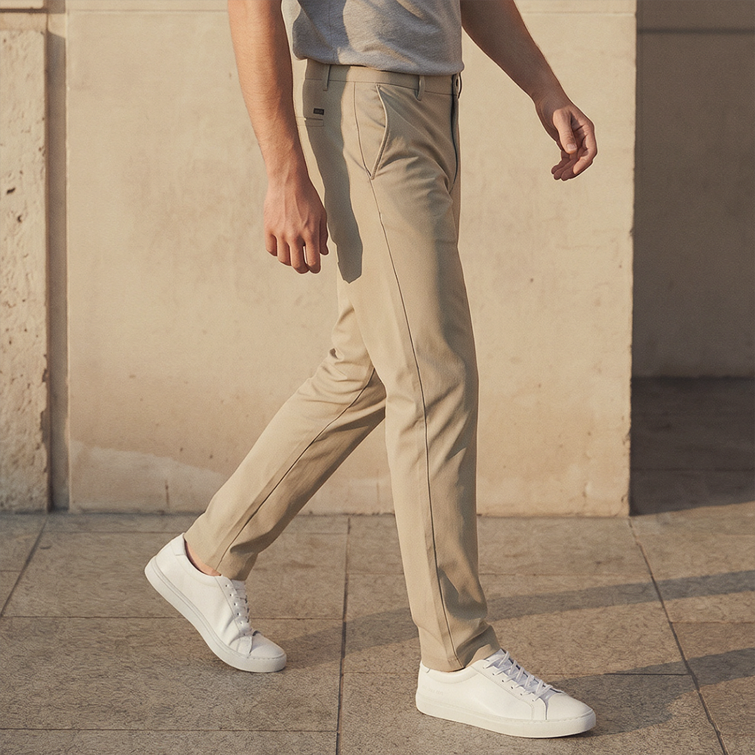 Men's Straight Leg Casual Pants
