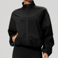 Wholesale Women's Quick drying high elasticity Stand-Collar Zip Sports Jacket
