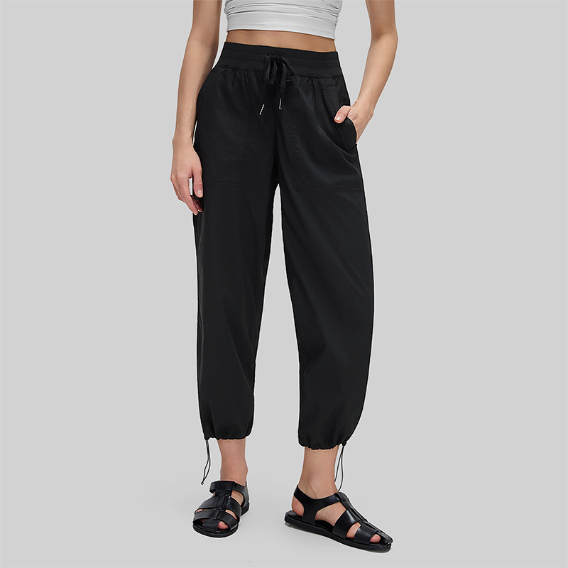 Wholesale quick drying loose fit sports pants