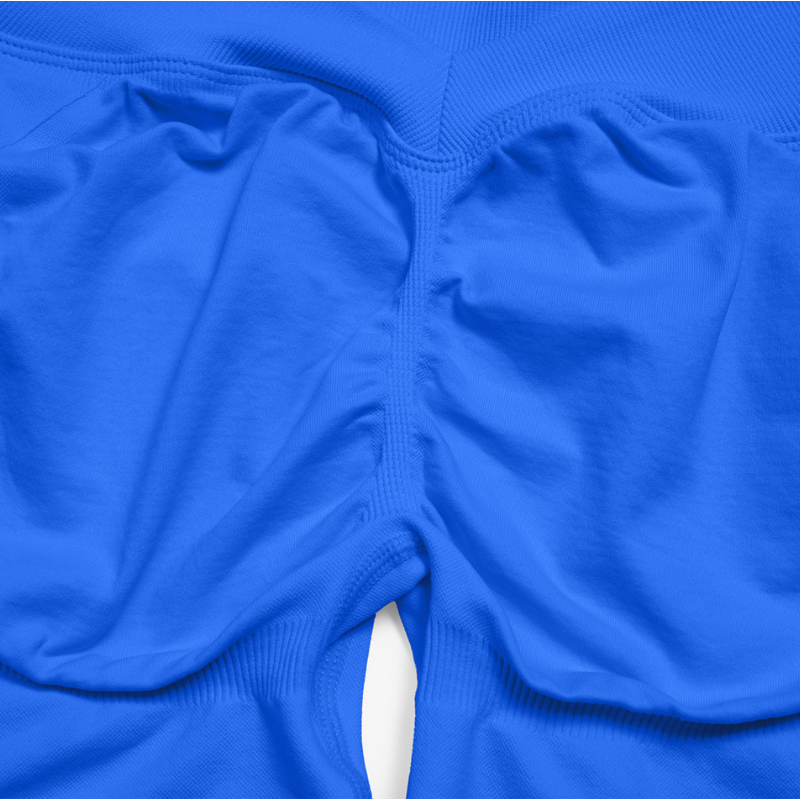 Wholesale Seamless Cross-Back Sports Bra & High-Waist Biker Shorts Set – Quick-Dry Yoga 2-Piece