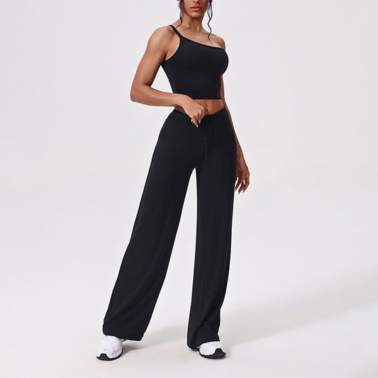 Wholesale Quick-dry Crop Top + High-Waisted | Wonderxfans bulk activewear