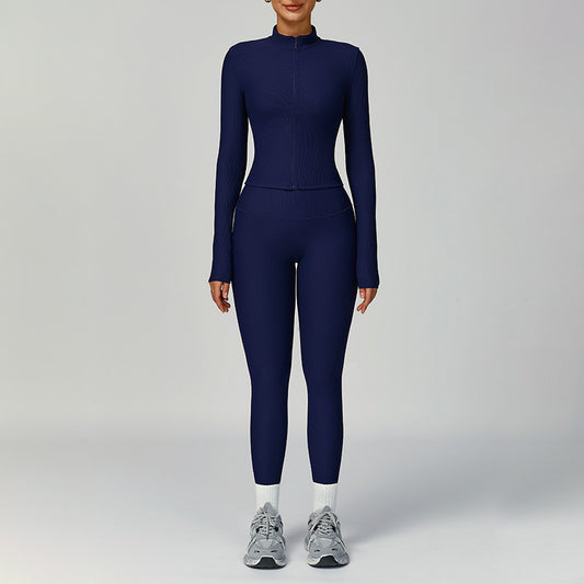 Wholesale Long Sleeve Full Zipper Jacket | Wonderxfans bulk activewear
