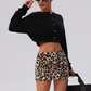 Wholesale Women's Button-Front Cropped Cardigan – Casual Athletic Zip-Up Sweatshirt Jacket