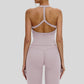Wholesale Halter tank top + Sports Flared Pants