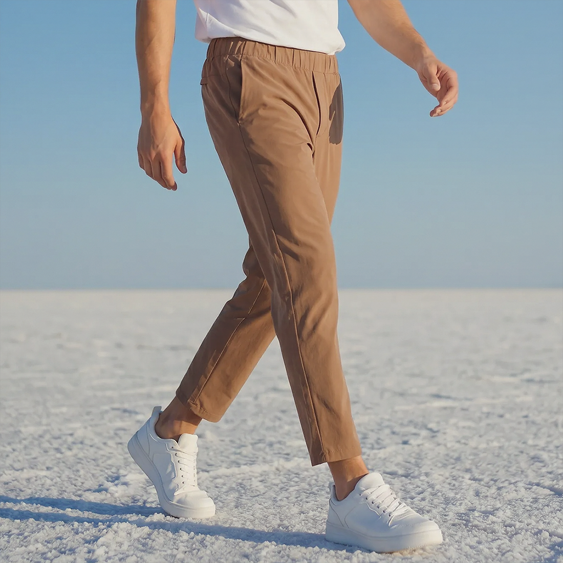 Men's Lightweight Elastic Casual Pants
