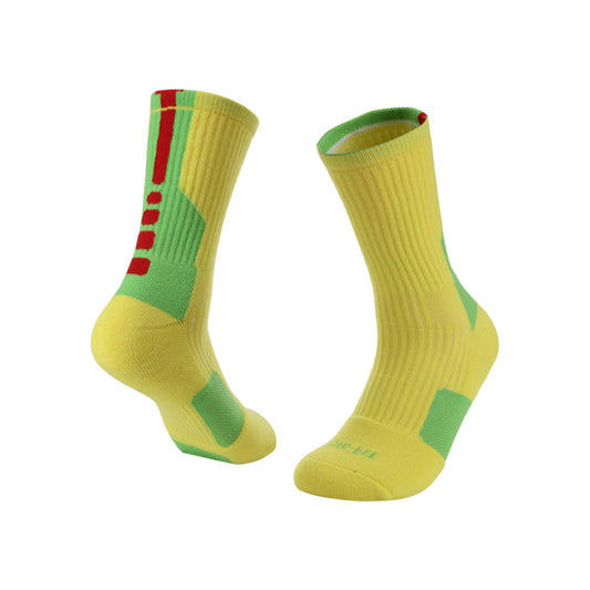 Wholesale Mid-Calf Sweat-Absorbent Basketball Socks | Wonderxfans bulk activewear